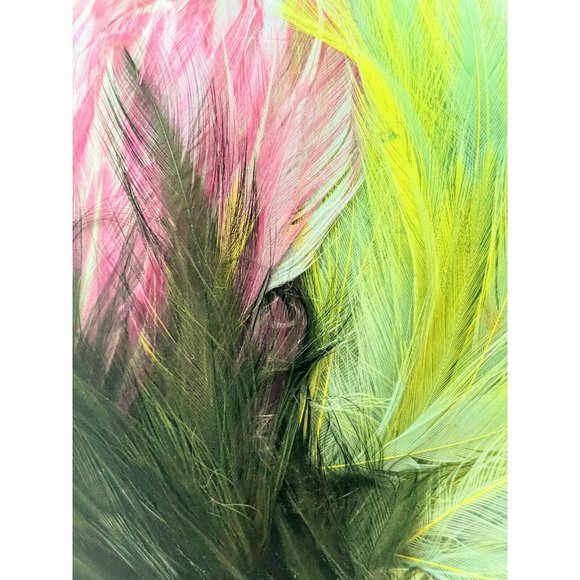 Vintage Marshall Field Feather Fashion Hat 1950s 1960s 6 1/2\